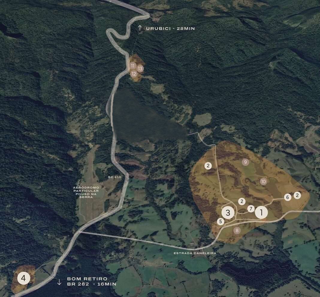 Masterplan da Fazenda Bom Retiro