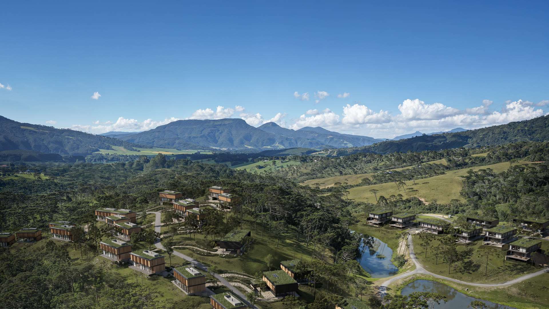 Private Residences, vista aérea